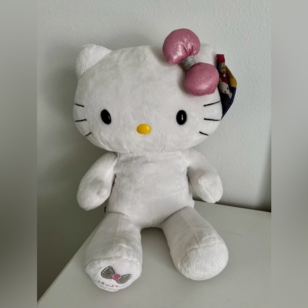 Hello Kitty Build A Bear UK Exclusive Sparkle Tagged Bab Sanrio 2010